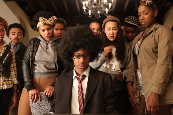 The event featured a screening of the satirical film, Dear White People. - Washington Post
